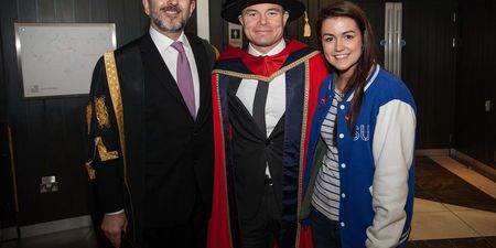 Photos: Brian O’Driscoll Receives Honorary Degree From DCU