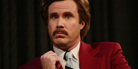 PICTURE – Oh Just Ron Burgundy, Cycling Around Amsterdam With Daft Punk, Nothing To See Here