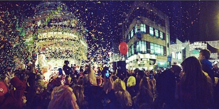 PICS: It’s Officially Christmas In Dublin! X Factor Star Switches On City Lights
