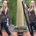 Video: Identical Twins Perform Great Lord of the Rings Medley on the Harp