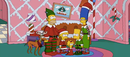 VIDEO: The Simpsons Christmas Couch Gag Is Their Best Work Yet