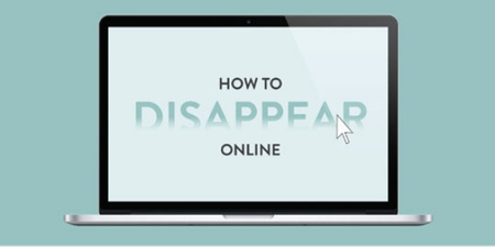 Infographic: Step By Step Instructions How To Disappear From The Internet