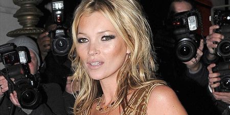 Picture: Kate Moss Brings An Unlikely Date To Her Playboy Party