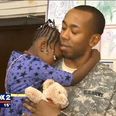 VIDEO – She Is Never Letting Go, Four-Year-Old Girl Greets Her Military Dad Who Returns After A Year Away