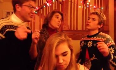 VIDEO: Family Take On Miley Cyrus for Christmas Video