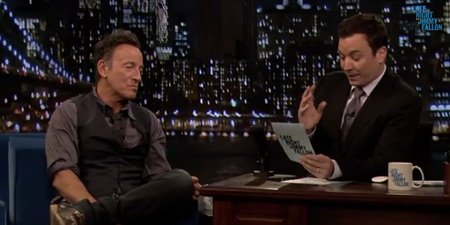 VIDEO: What the Duck?! Bruce Springsteen Is An Absolute Boss On The Couch With Jimmy Fallon