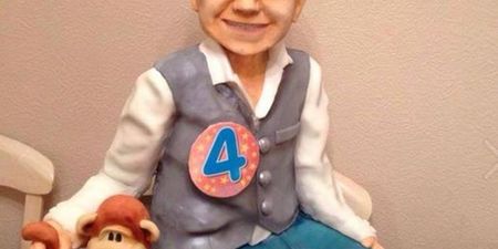 Boy Gets Life-Sized Cake of Himself For Fourth Birthday