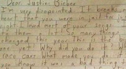Eight-Year-Old Girl’s Epic Letter to Justin Bieber
