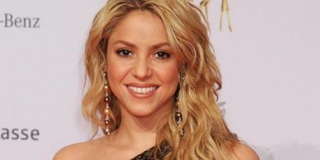 PICTURE: Shakira Posts Picture of Wedding Dress