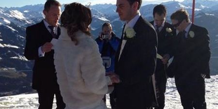 Snow Way: Irish Couple Get Married On Mountain Top in Austria