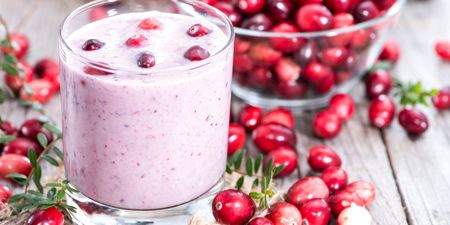 Recipe: Cranberry and Banana Smoothie
