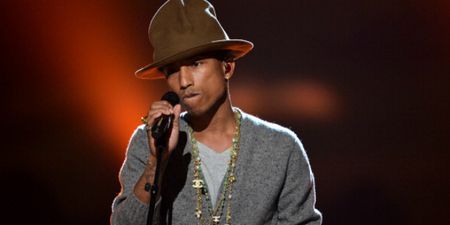 Pharrell Williams Auctioning Off That Famous Grammys Hat for Charity