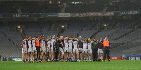 PIC: DCU Student Patrick Halpin Remembered With Minute Silence At Croke Park