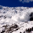 VIDEO: Farmer Captures Enormous Snow Avalanche Creeping Down The Italian Alps