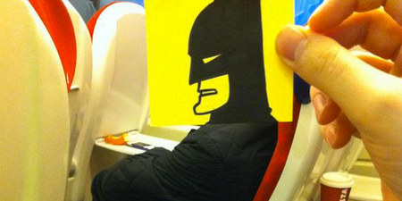 PICS: Real Life Cartoons – How One Commuter Passes His Time On The Train To Work