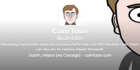 Colm Tobin: One Hilarious Irish Twitterer That’s Definitely Worth A Follow