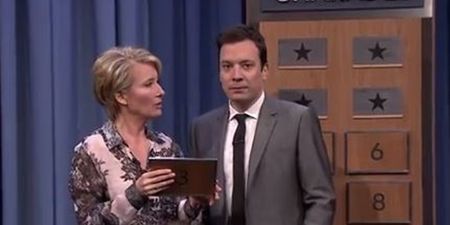 VIDEO: Emma Thompson and Bradley Cooper Play Charades On The Tonight Show