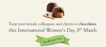 Give a Gift of Chocolates this International Women’s Day