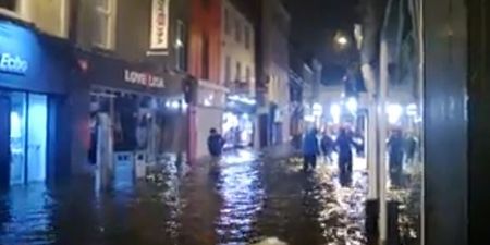 Video Footage Shows Extent of Cork Flooding