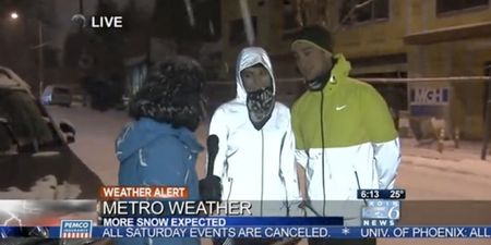 VIDEO: Epic Fail – Why You Should Never Go Running In The Snow