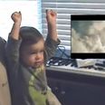 VIDEO – Watch This Adorable Toddler’s Reaction To Watching Man Of Steel For The First Time
