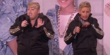 VIDEO: Rebel Wilson and Ellen DeGeneres Perform Rap Song, Watching Cats On The Internet