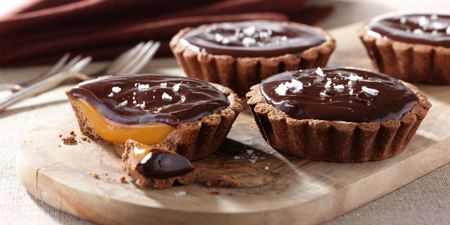 Recipe: Delicious Salted Chocolate Caramel Tarts