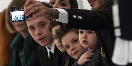 In Pictures: The Beckham Family Out in Force for Fashion Week
