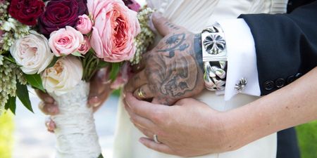 “Hot Damn. I’m a Married Man”: Rock Star Ties the Knot in Los Angeles