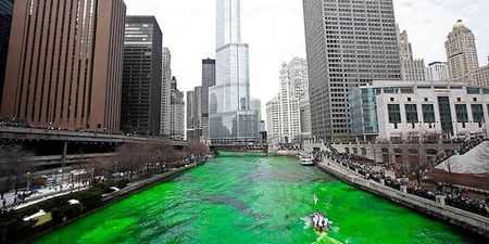 VIDEO: Time Lapse Of The Chicago River Going Green For The 52nd Time In History