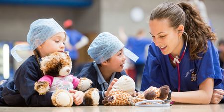 Brace Yourself for the Cutest Snaps You’ll See This Morning: UL Host Teddy Bear Hospital With Local Children