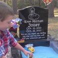 PICTURE: Parents Add Sandbox To Grave So That Son Can Play With Baby Brother