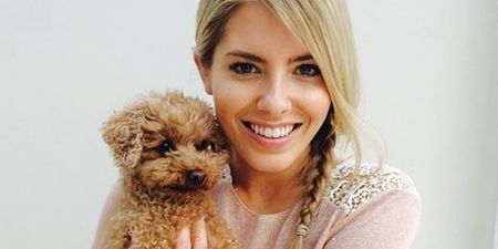 PICTURE: Mollie King Posts Cute Picture of Pooch Alfie