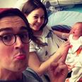 PICTURE: Boy Band Star Shares Snap of Newborn Son in Hospital