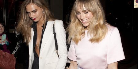 “Pitwash” – Models Suki Waterhouse And Cara Delevingne Post A Selfie With A Difference