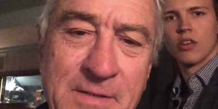 “Robert What Are You Doing With My Vine?” De Niro Makes His Vine Debut