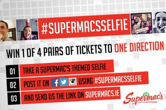 WIN!! Tickets to See One Direction Up for Grabs with Supermac’s