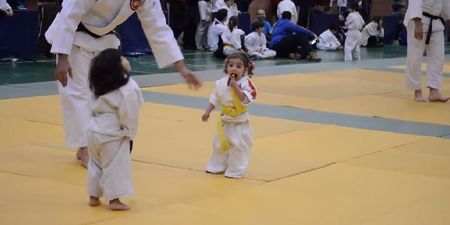 Watch: Two Little Girls Adorably Fight in Their Very First Judo Competition