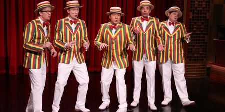 Watch: Kevin Spacey Joins Jimmy Fallon For Epic Ragtime Performance Of ‘Talk Dirty’