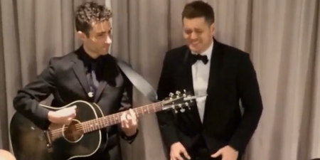 Watch: Ever Wondered How Michael Bublé Prepares For A Live Show? With A Little Help From Cher Of Course