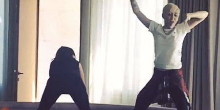 VIDEO: Back To Twerk She Goes: Miley Lets Fans Know She’s On The Mend