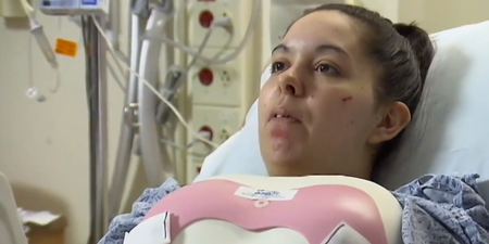“It’s Worth It Because He’s Ok” Young Mother May Never Walk Again After She Leapt from a Burning Building with her Son