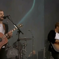 VIDEO: Huge ‘Fans’ Of Each Other… Chris Martin Joins Kings Of Leon Onstage For Impromptu Performance