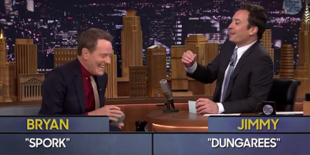WATCH: Jimmy Fallon Whips Out the Word Sneak Challenge on Bryan Cranston, And It’s Amazing