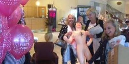 PICTURE: Hen Party And Blow-Up Doll Interrupt Election Count In Kilkenny