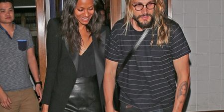 PICTURE – Zoe Saldana’s Husband Gets Her Face Tattooed On His Arm