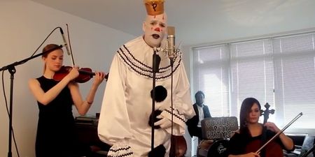 VIDEO: Puddles The Sad Clown Covers Sia’s Chandelier