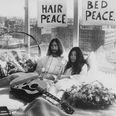 Professor Green And Millie Mackintosh Recreate Famous John Lennon And Yoko Ono Photo For Charity