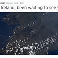 PICTURE: Hadfield’s Space Boots Have Finally Been Filled… Ireland Still Looks Like Ireland From Space