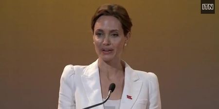 VIDEO – Angelina Jolie Speaks Out Passionately About Ending Sexual Violence In Conflict